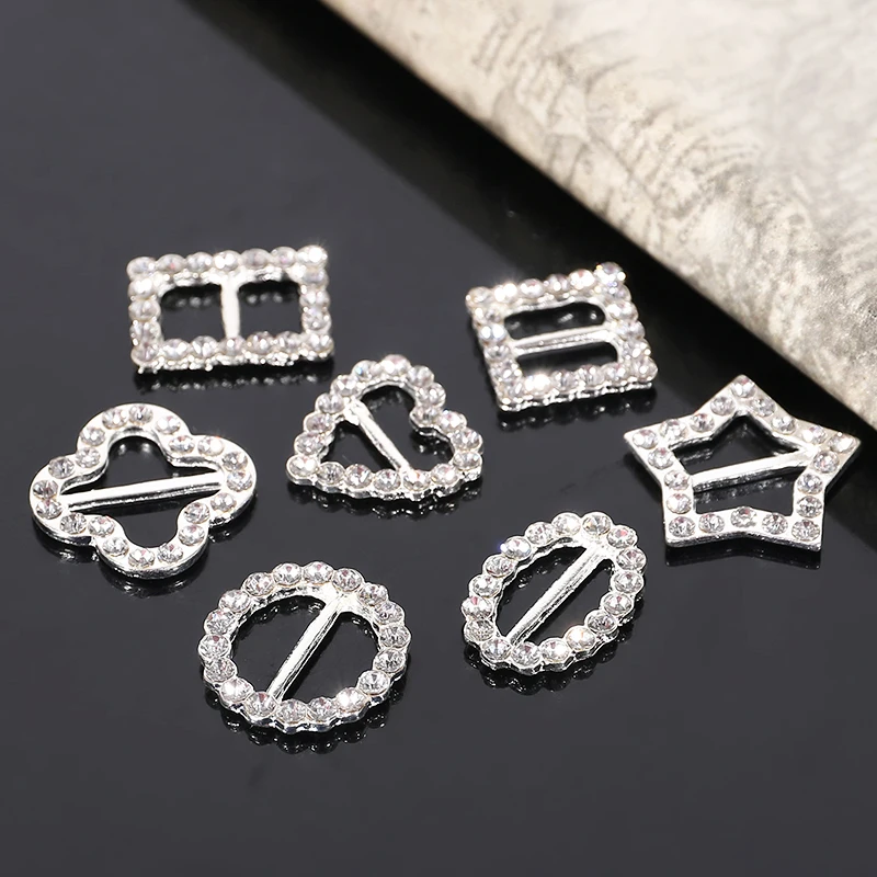 2017New 100Pcs геометрический Форма стразы пряжка набор «сделай сам» для свадебного подарка коробка или любая другая упаковка волос accessiores украшения BT164-BT168