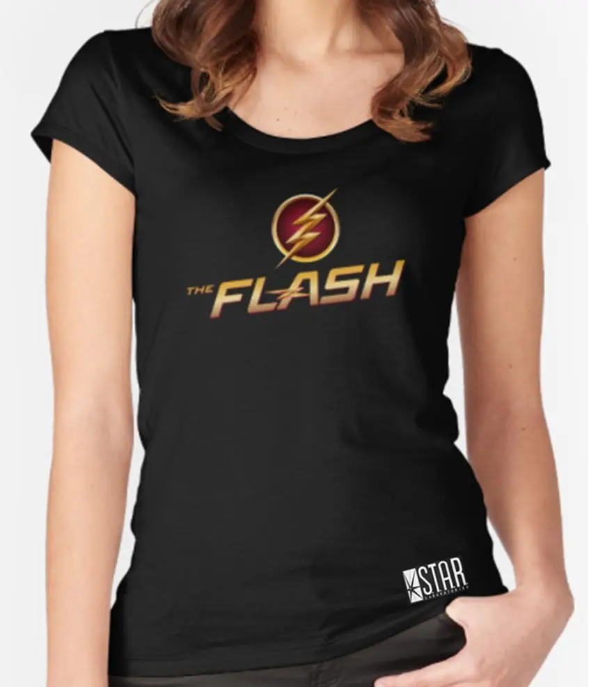Футболка STAR Laboratories Top The Flash TV Series S. T. A. R. Labs женская футболка с короткими рукавами