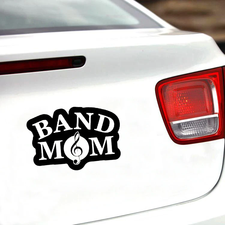 

Band Mom домашний декор, автомобиль, грузовик, модный Индивидуальный креативный классический автомобильный стикер