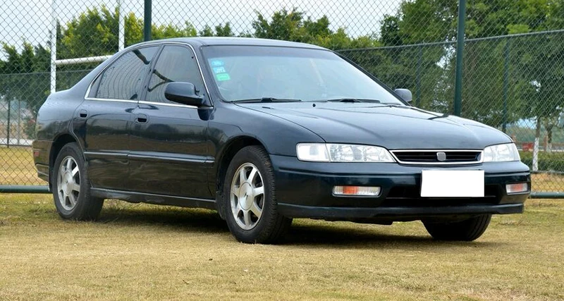 Автомобильный Стайлинг 4 шт. для Honda Accord 4dr Седан 1998-2002 стальной руль Изогнутые Брови отделка губы крыло вспышки протектор