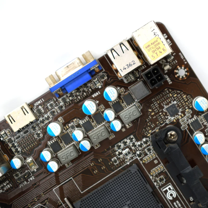 Для MSI A58M E33 FM2/FM2 + A58 материнская плата DDR3 ПАМЯТЬ поддержка x4 860 8760k оригинальная б/у