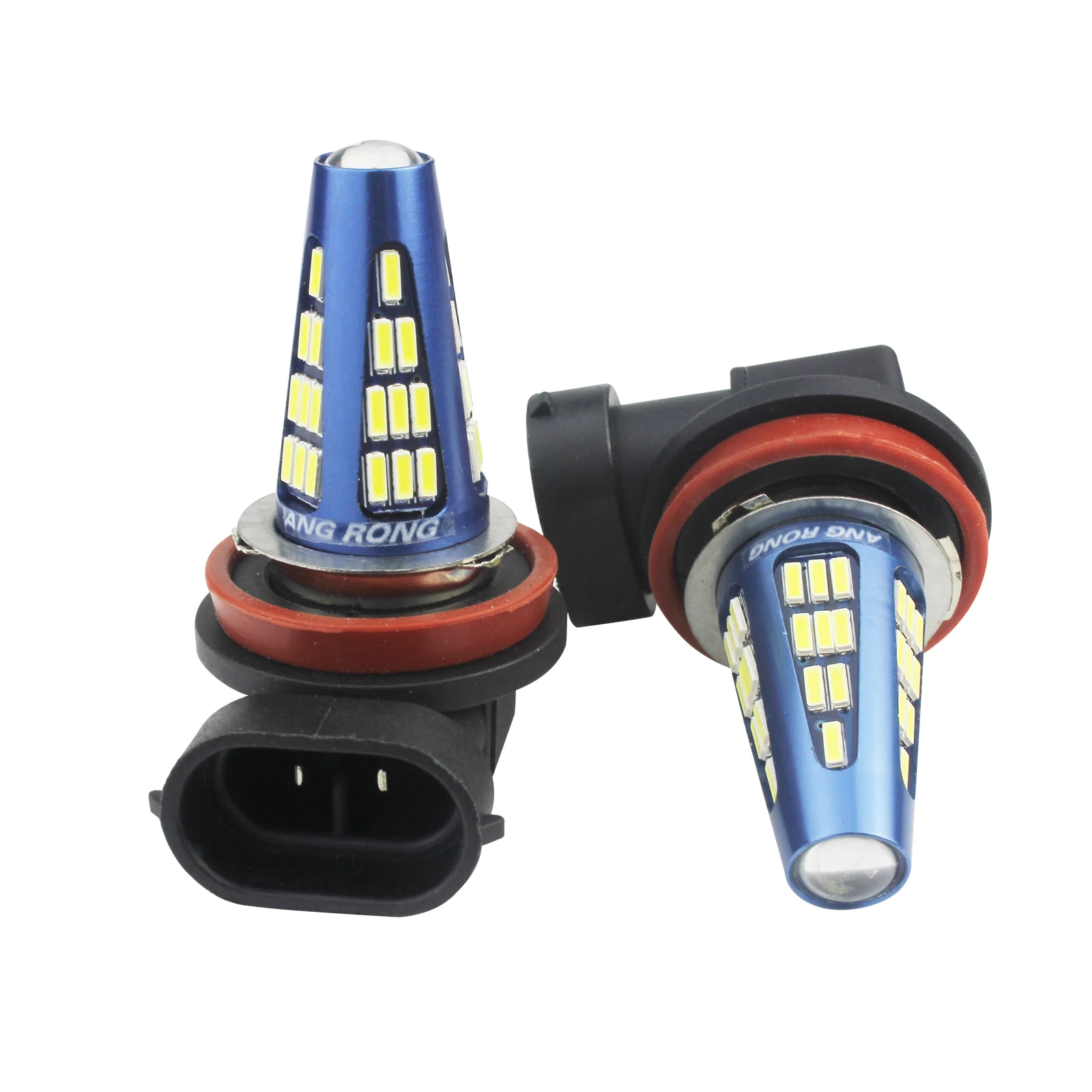ANGRONG 2x H8 H11 SMD 5 Вт Светодиодный ные дневные ходовые противотумансветильник фары