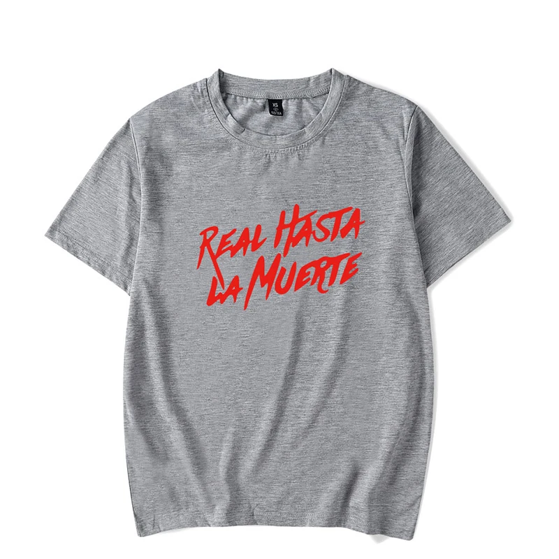 

Real Hasta La Muerte Fashion Cool Hip Hop T-shirts Men Women T Shirts Casual Tee Shirt Short Sleeve Unisex Sport T-shirt Top 4XL