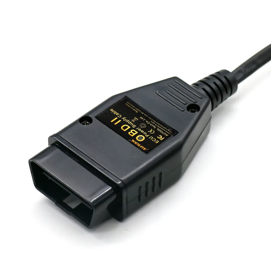 Автомобильный зажим AUTOOL для аккумулятора OBD2 ODB 2 кабель аварийного питания зажимы
