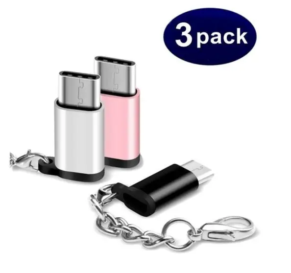 Серый 8 шт USB 3,1 type C OTG адаптер Micro USB к type C usb-адаптер Tipo C для samsung S9 Note 8 S8+ LG G5 G6 V20 huawei type-c - Цвет: Серый