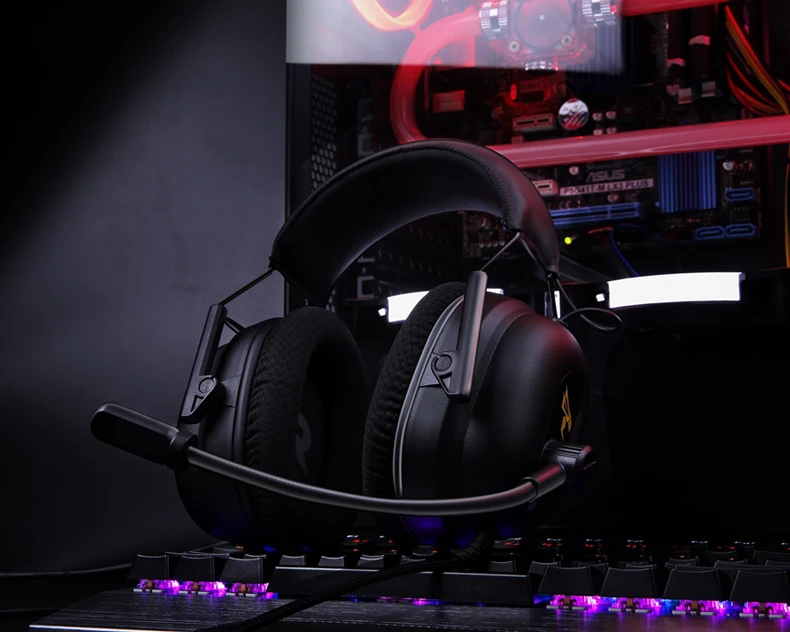 SOMIC G936N PS4 игровая гарнитура 7,1 Виртуальная 3,5 мм Проводные ПК стерео наушники с гарнитурой с микрофоном для ноутбук Xbox