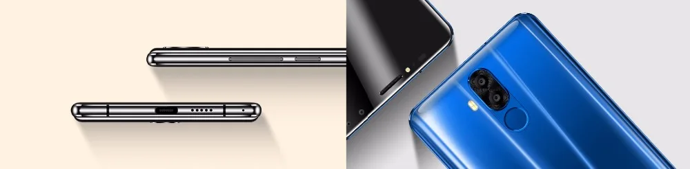 Oukitel K6 6,0 ''18:9 полноэкранный 4G смартфон MT6763 Восьмиядерный телефон Android 7,1 6 ГБ ОЗУ 64 Гб ПЗУ 6300 мАч мощный аккумулятор