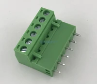 20sets 5 08 mm pitch pcb pluggable screw terminal blocks plug straight needle pin socket 2 pin to 22pin