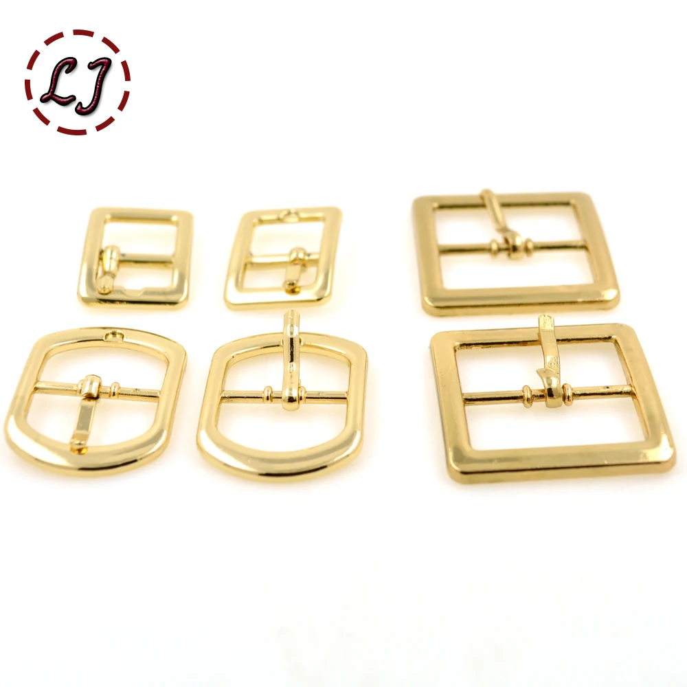 10 шт./Лот Золотые Квадратные Металлические пряжки для обуви 20 мм/15 мм/10 мм|metal shoe