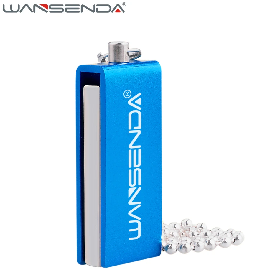 Wansenda Водонепроницаемый миниатюрный usb флеш накопитель 4 ГБ 8 16 32 64 128 цветной