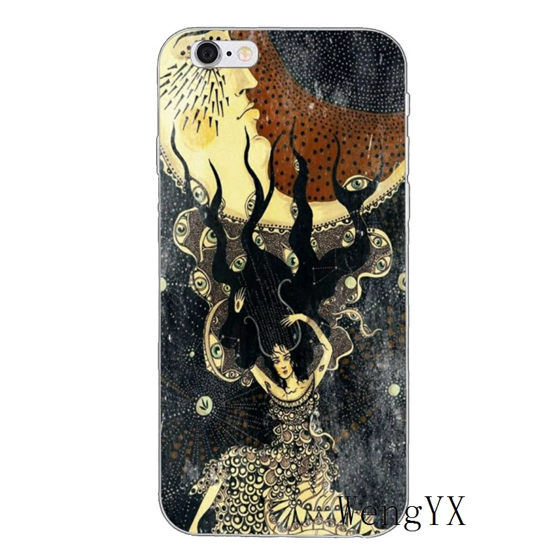 Мягкий силиконовый чехол для телефона Magic Moon Tarot для huawei P30 P20 P10 P9 P8 pro Lite plus P Smart Mini GR5 - Цвет: Moon-Tarot-A-04