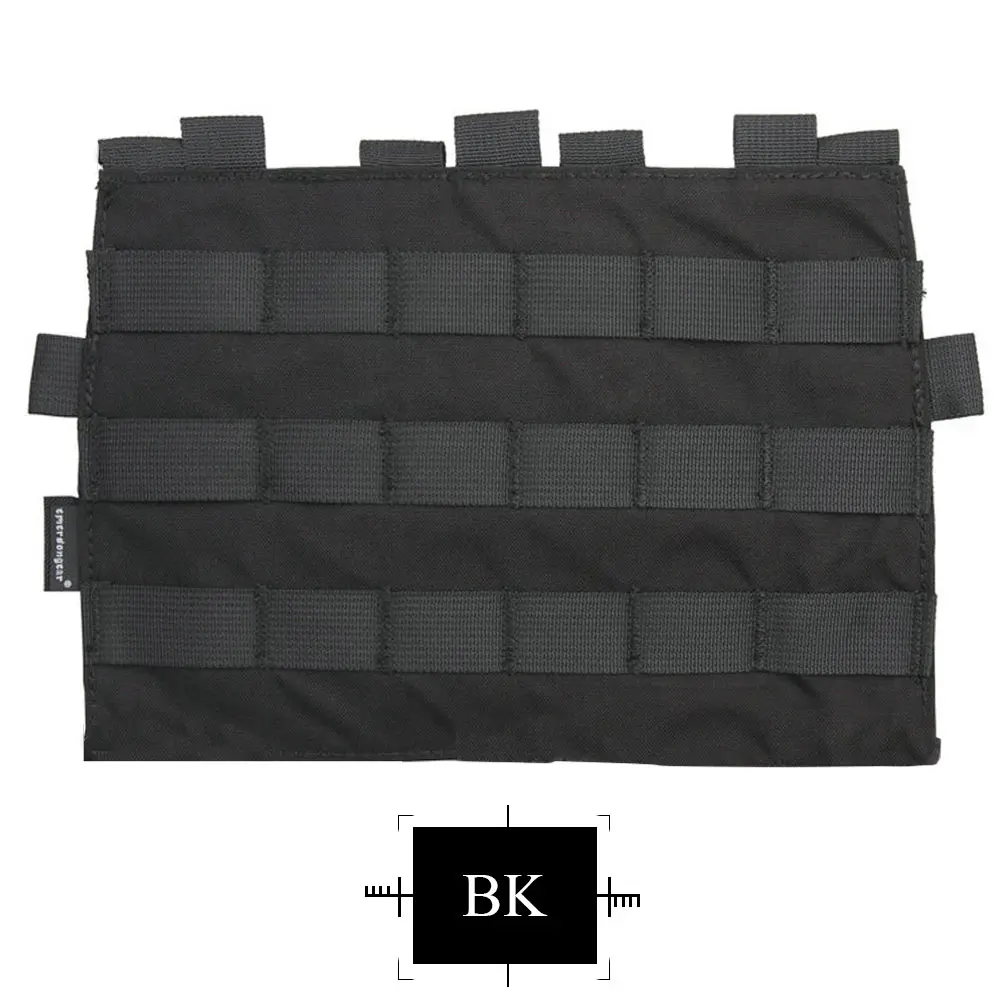 EMERSONGEAR MOLLE панель для AVS JPC 2,0 жилет охотничьи жилеты аксессуары мультикам черный EM9288 - Цвет: bk