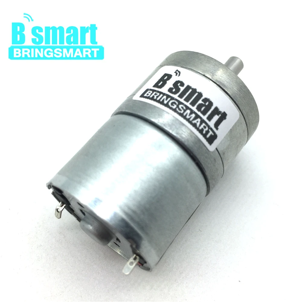Bringsmart JGA25-310 диаметр 25 мм микро-редуктор DC мотор-редуктор 12 В редуктор Реверсивные части DIY