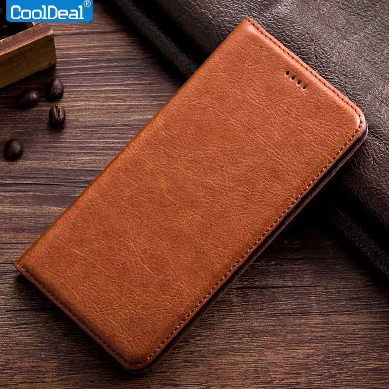 Винтаж кожаный чехол для Oukitel C4 крышка cooldeal Оригинальный Роскошный Полная защита