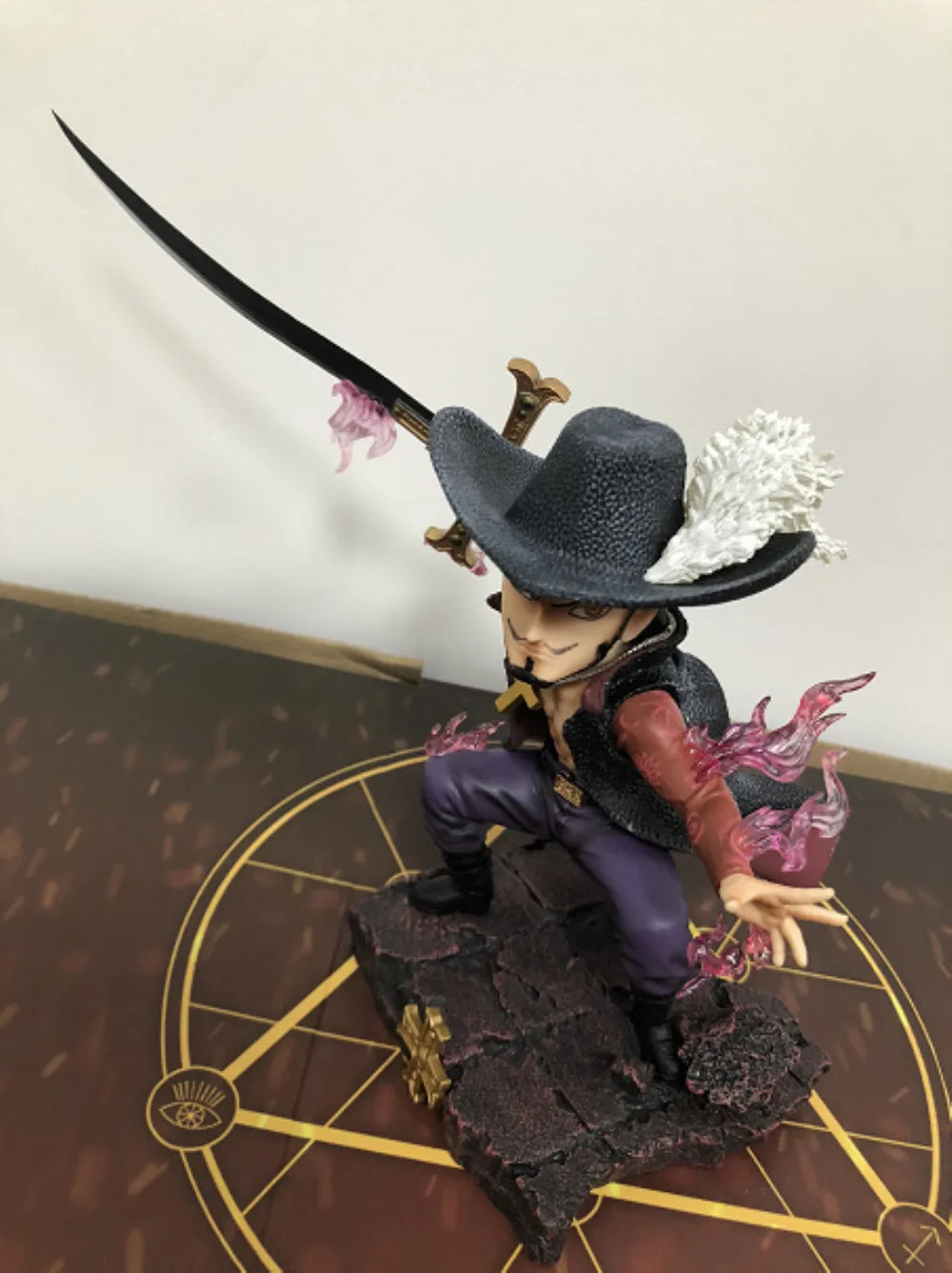 Цельная фигурка Dracule Mihawk GK ПВХ Brinquedos Juguetes Кукла Зоро Джокер Подарок Коллекционные