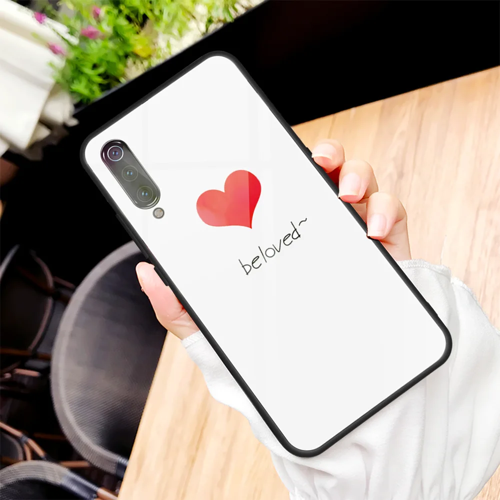 Красный mi 7 Note 7 Pro Note 6 Pro Red mi K20 Pro Red mi 6 Pro mi 9T mi 9 mi 8 mi x3 чехол противоударное покрытие звездное пространство закаленное стекло чехол
