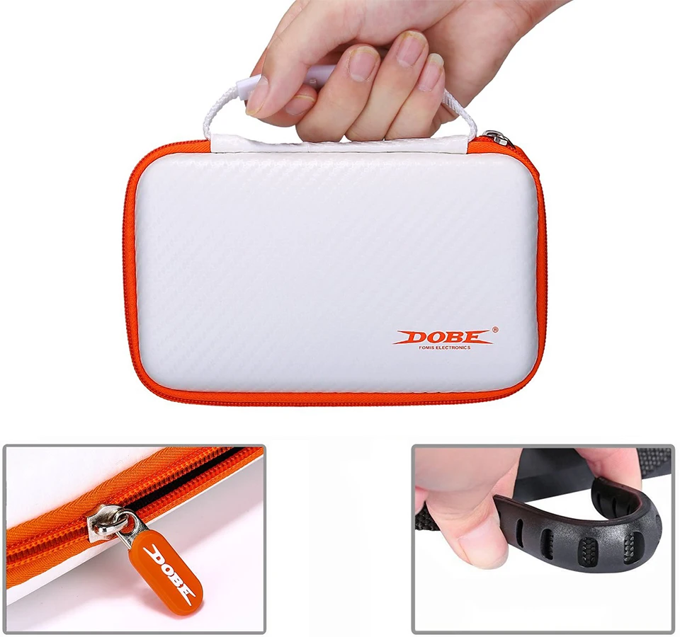 Чехол для переноски, новинка 2DS LL/XL EVA, чехол для хранения с 2 защитными пленками для экрана и 1 стилусом, 8 игровых карт, дорожная сумка для хранения