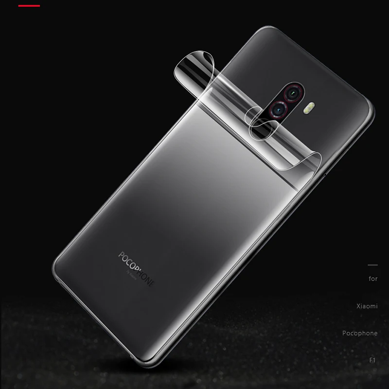 CHYI 3D изогнутая пленка для Pocophone F1 защита экрана полное покрытие нано Гидрогелевая пленка подходит для Arc экран с инструментами не закаленное стекло