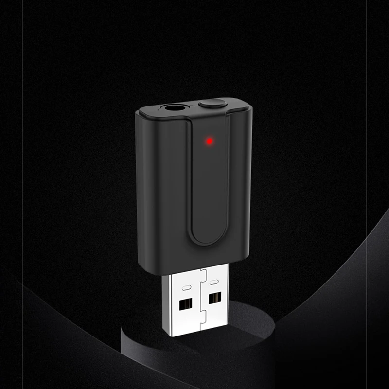 2 в 1 Usb Bluetooth 5,0 передатчик приемник беспроводной 3,5 мм стерео аудио адаптер для ТВ телефона
