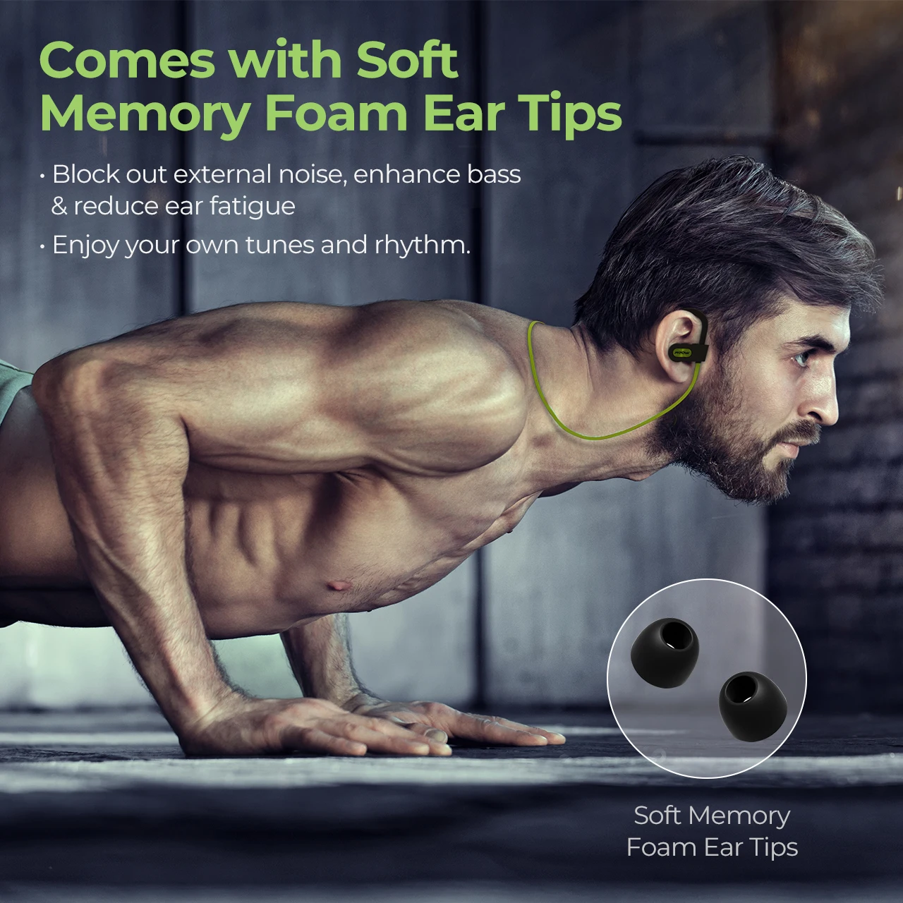 Mpow пламя ipx7 водонепроницаемые беспроводные наушники HiFi стерео спортивные наушники 8-10 h время игры для iPhone Xiaomi huawei samsung