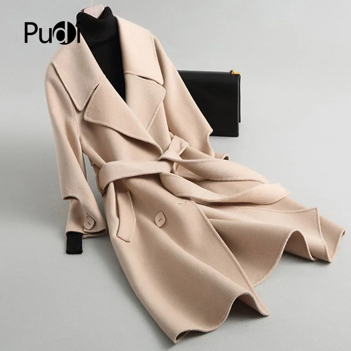 PUDI A37125 женская зимняя теплая куртка из натуральной шерсти, жилет из натуральной кожи для отдыха, пальто для девочек, Женская куртка, пальто