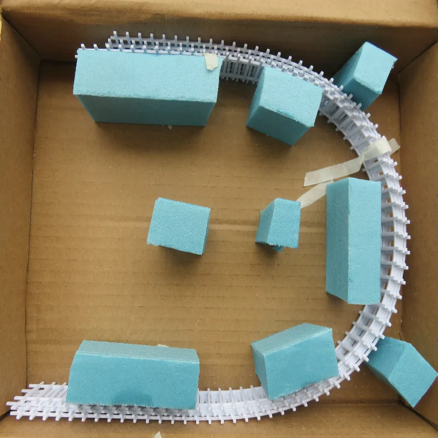 5 шт./лот материал модели песочного стола простая трасса без рукавов железная