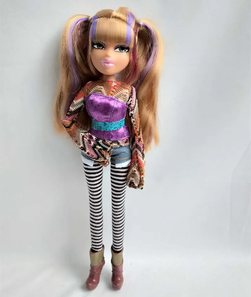 Серый Горячая Распродажа, модная фигурка Bratz Bratzillaz, платье для куклы, uo, игрушка для игры в дом, несколько вариантов, лучший подарок для ребенка - Цвет: Серый