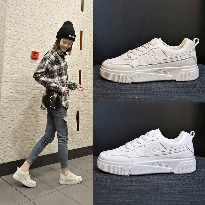 Весенняя женская Вулканизированная обувь на платформе удобные женские