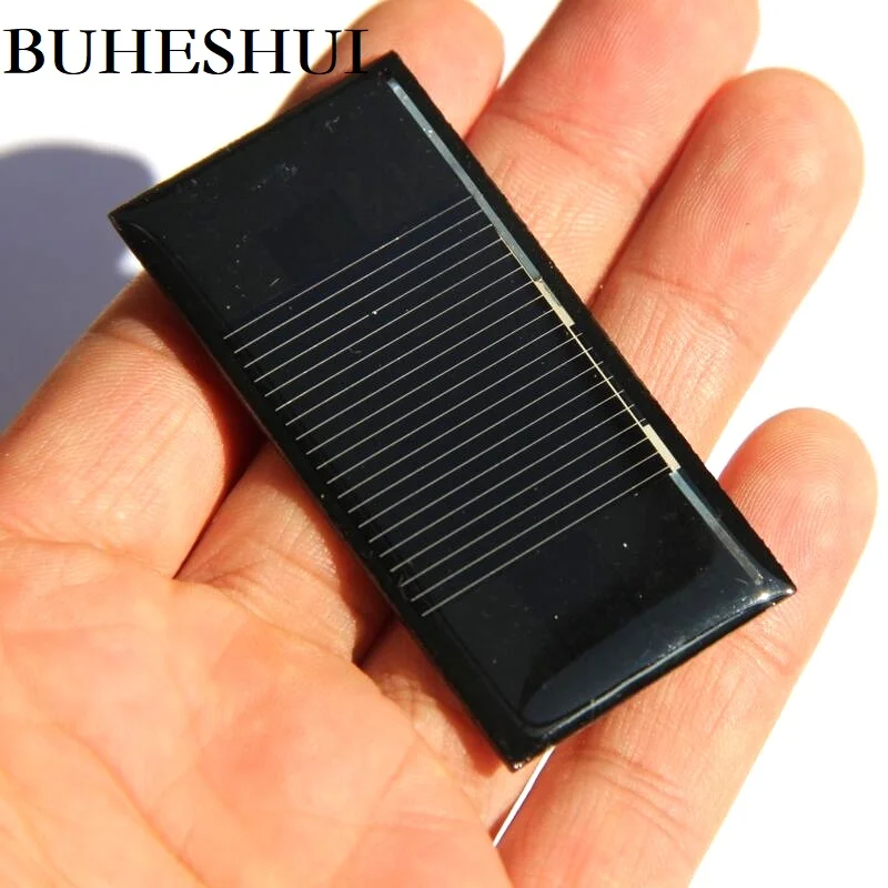 BUHESHUI 0 15 Вт 5 В 300 мА мини солнечная панель модуль солнечных элементов DIY игрушка