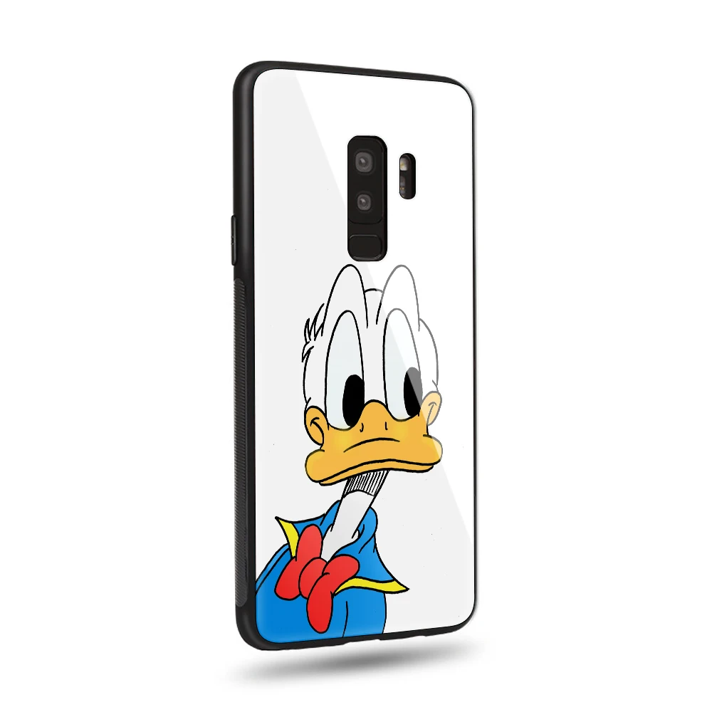 Ститч Супермен Микки из закаленного стекла чехол для телефона для Sumsung galaxy S8 Plus S9 S10 Plus note 8 9 DIY индивидуальный чехол для телефона - Цвет: 20360