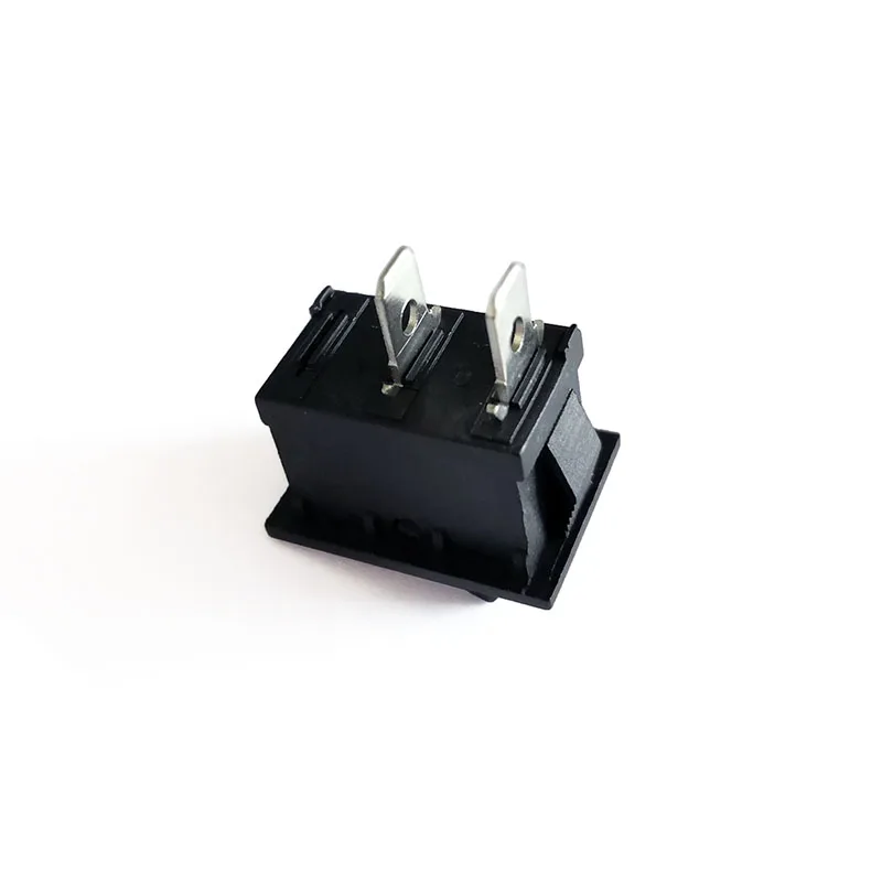 10 шт./партия KCD1 2 Pin 250V 3A лодочный переключатель 21*15 15*10 оснастка SPST ON OFF кулисный переключатель положения