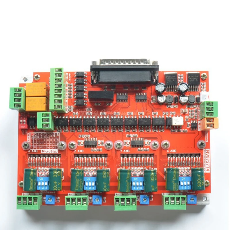 Гравировальный машины привод 4 оси драйвер шагового двигателя совета LV8727 |