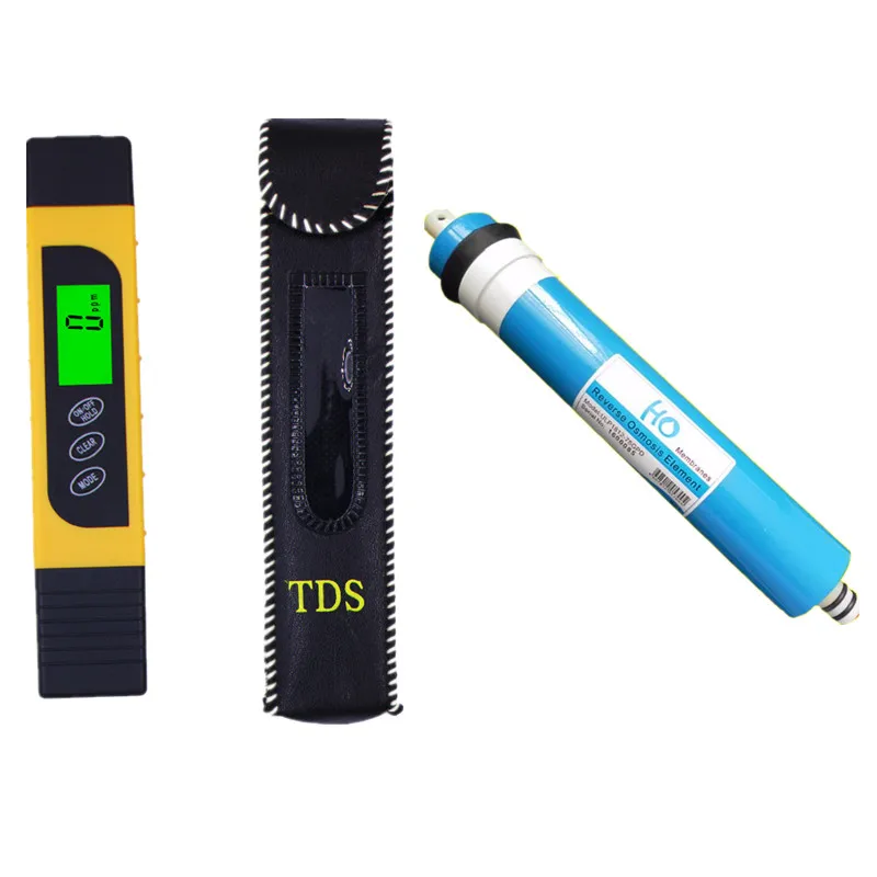 2 шт. цифровая ручка TDS EC Температура качество воды чистоты метр+ 75gpd ULP1812-75 RO мембраны обратного осмоса Системы фильтр 40% off