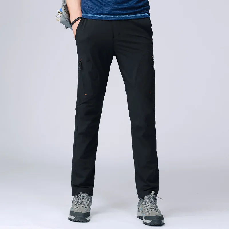 Мужские быстросохнущие брюки карго легкие длинные в армейском стиле на лето