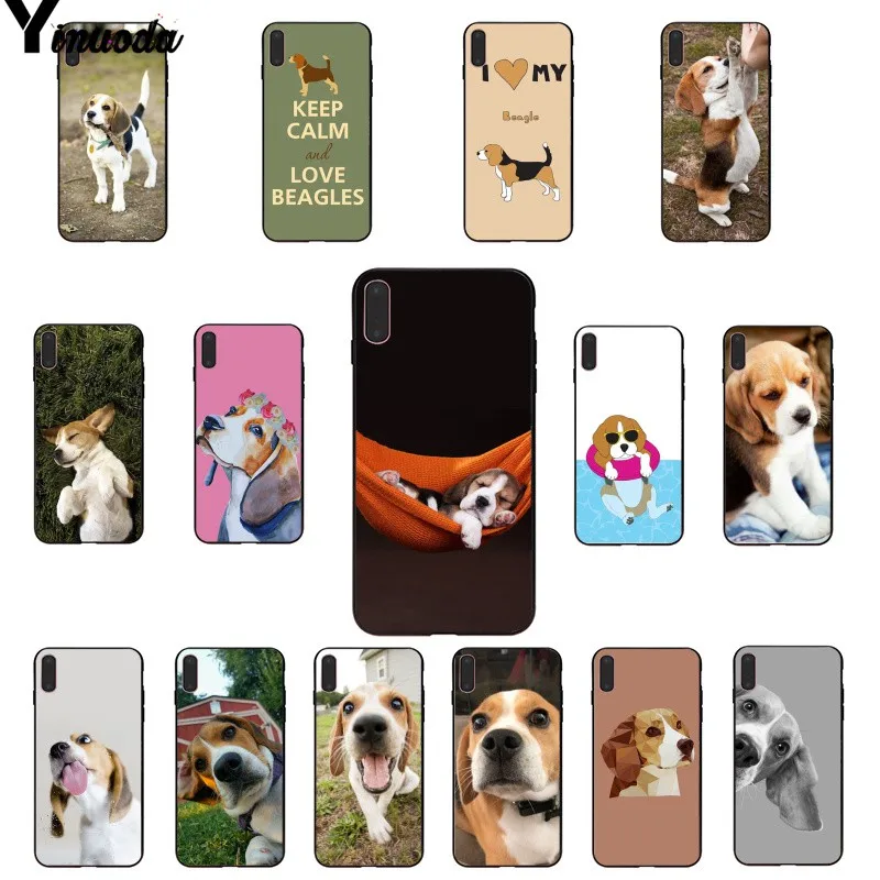 Yinuoda все виды сообщений beagle шаблон ТПУ мягкий чехол для мобильного телефона Apple