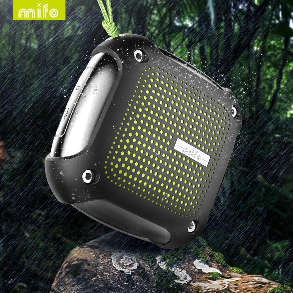 mifo H3 Portable Bluetooth Speaker APP Control Waterproof Outdoor MP3 Player Altavoz Support TF/SD Card | Электроника