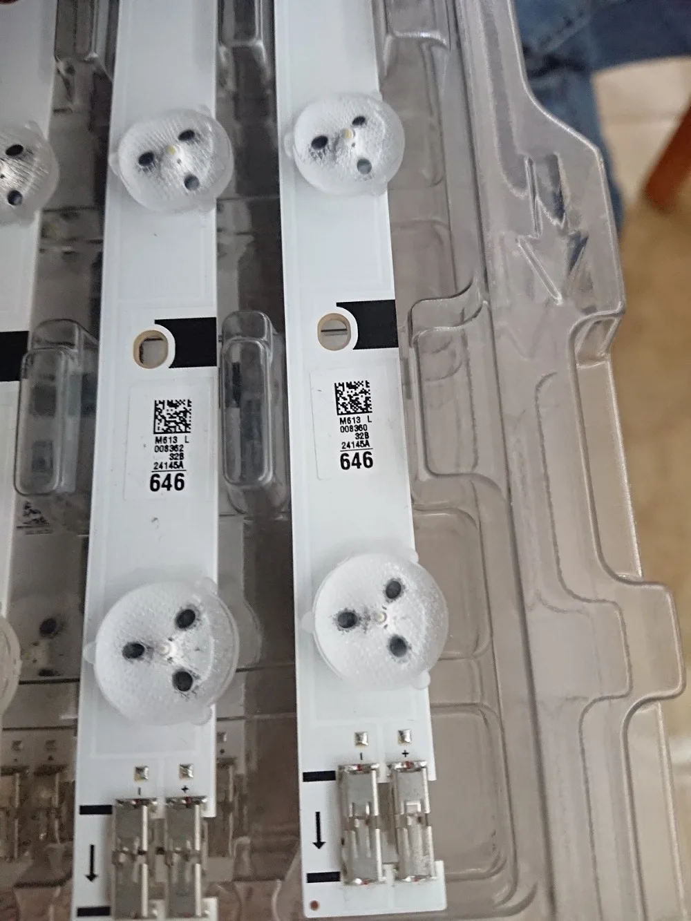 Новая светодиодная Мешалка Для Samsung UE32EH4000W 4 шт. 8 светодиодов для моделей R2