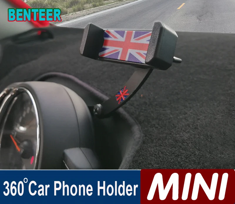 

Alloy Car Phone Holder For bmw mini R55 R56 R57 R58 R60 R61 F54 F55 F56 F57 F60