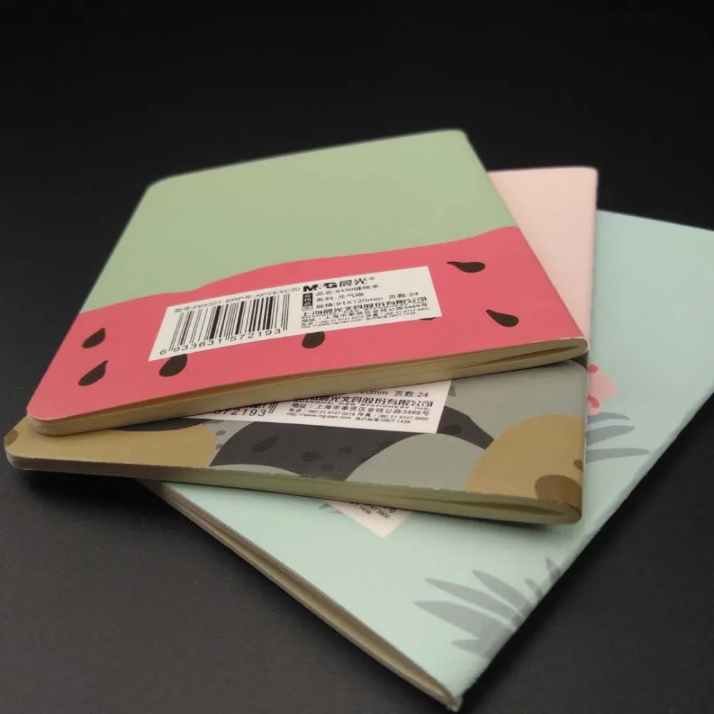 3 шт./лот маленький размер блокнот пустая внутренняя страница портативный 91*120 мм