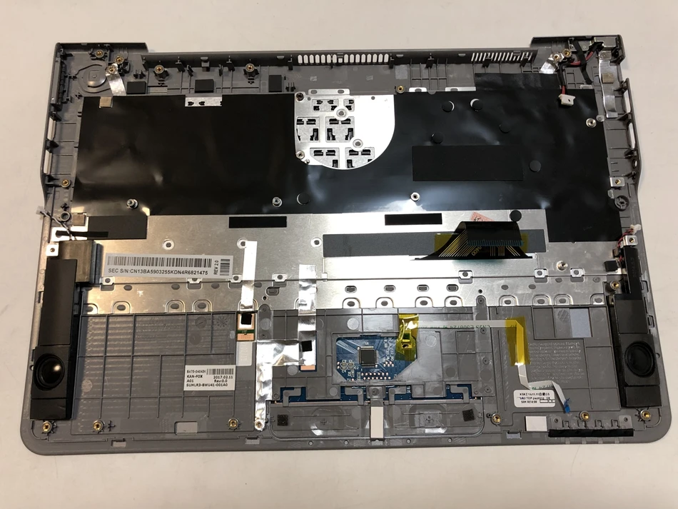 Латинской palmrest крышка клавиатуры для samsung NP530U3C NP530U3B NP535U3C 530U3B 530U3C NP540U3 NP532U3C NP532U3A LA