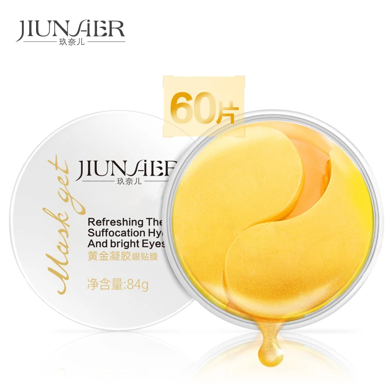 

ZONALE Gold Aquagel Collagen Eye Mask Ageless Sleep Mask Eye Patches Dark Circles Face Care Mask To Face Skin Care Whitening