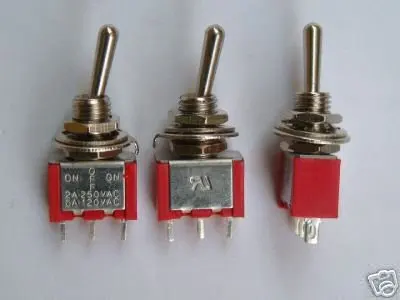 SPDT вкл./ВЫКЛ./вкл. Ампер/лодка/автомобиль питания DIY Переключатель R103 500 |