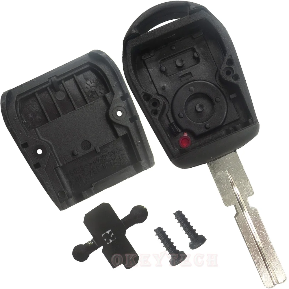OkeyTech 3 кнопки дистанционного авто ключ оболочки для BMW e90 E31 E32 e34 e36 e38 e39 e46 e60 Z3 x5 e53