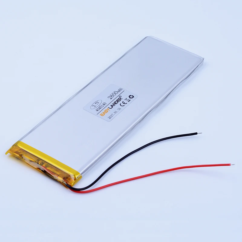 4045140 3 7 V 2600mAh литий полимерный ионный аккумулятор для планшета MID панель