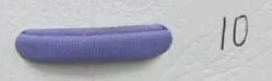 10-violet 1 Катушка лайкра шнур прошитый эластичный лайкра шнур ткань лайкра полоса - Цвет: 10-violet