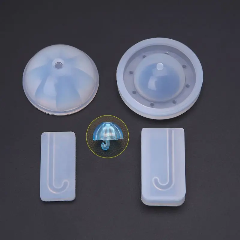 

Silicone Mold Umbrella Handmade DIY Jewelry Making Fondant Cake Decoration Tools