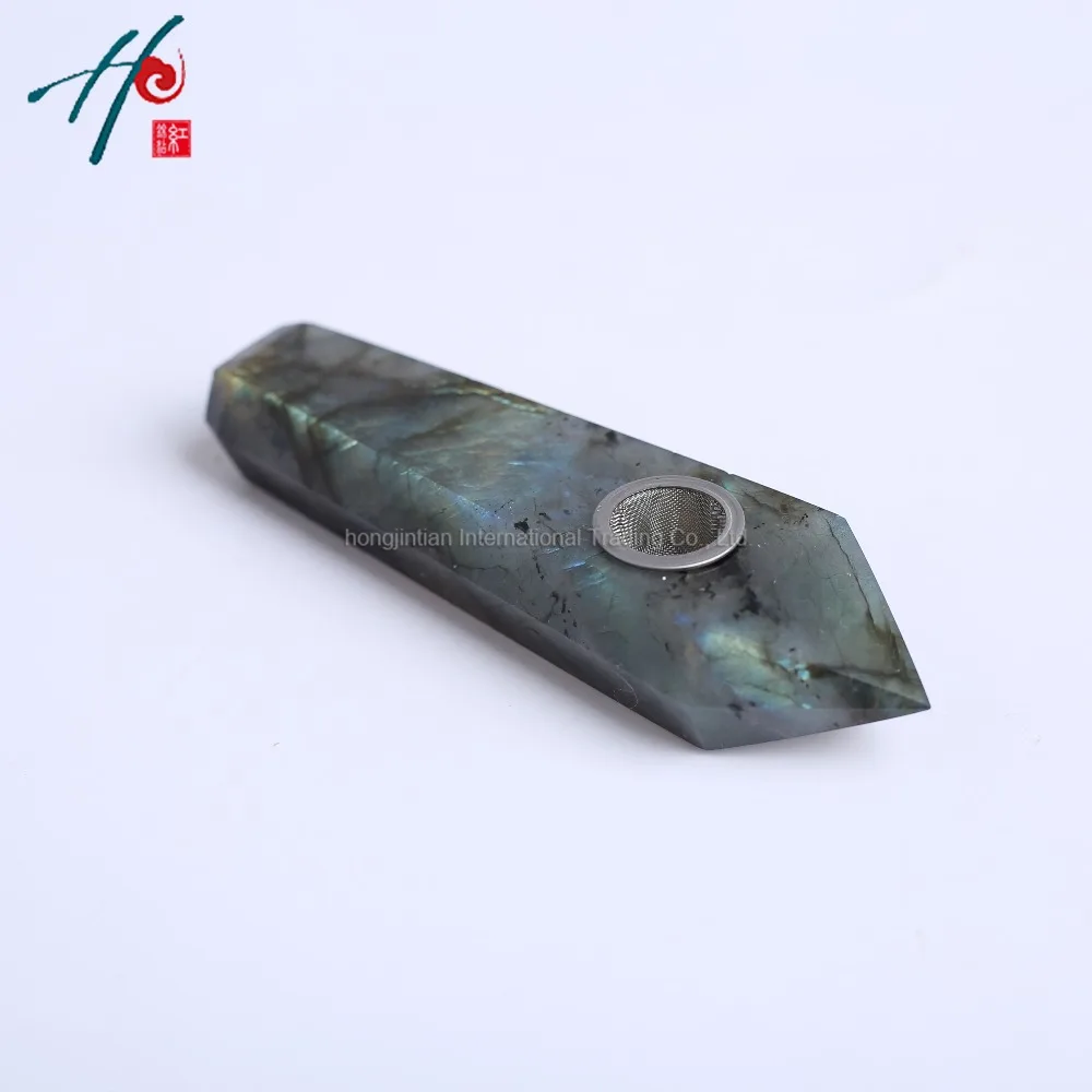 Мода Природный кристалл портативный Длинные табака Бесплатная дешевые