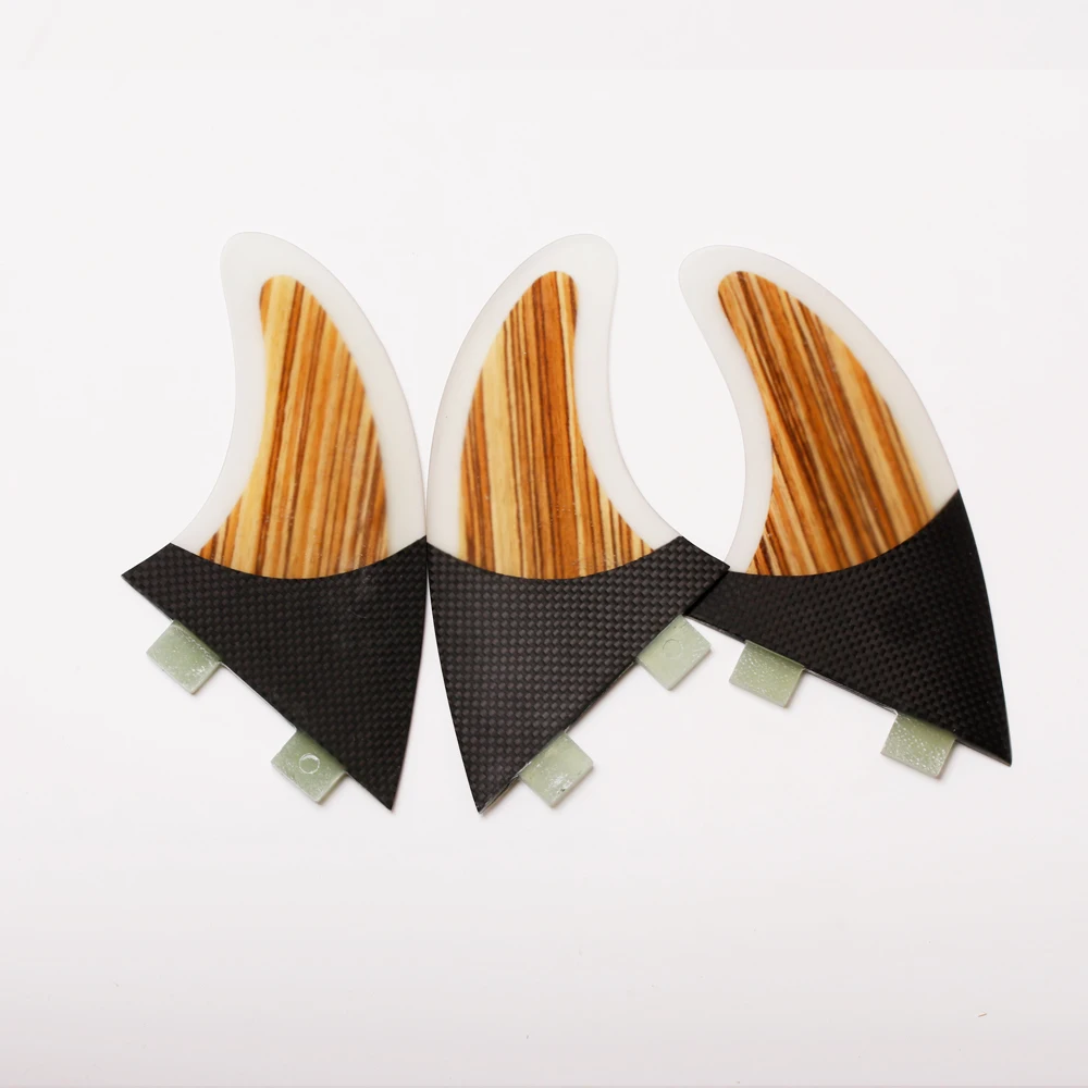 Insurfin карбоновая доска для серфинга плавники Подруливающее устройство набор