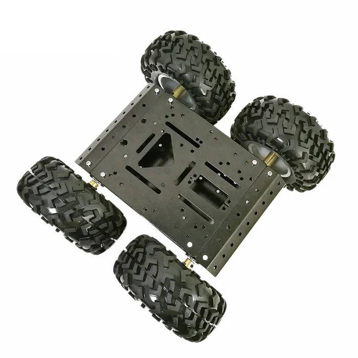 SZDoit C3 умный DIY робот набор 4WD 4 колесный 12В мотор|Радиоуправляемые автомобили| |