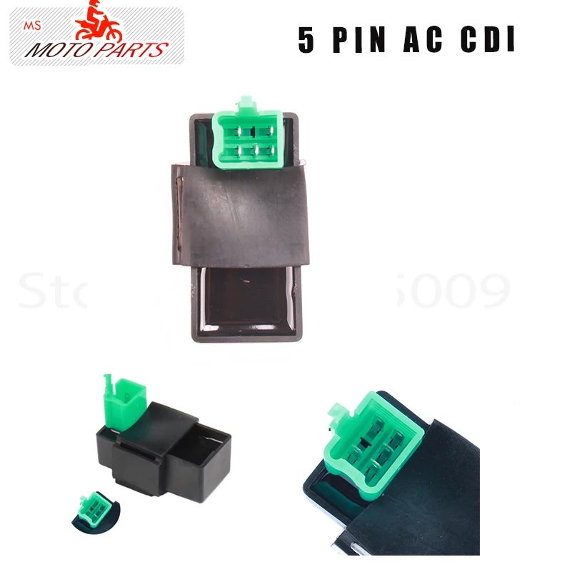 5 Pin racing CDI Коробка зажигания подходит для горизонтального двигателя 50cc 110cc140cc Dirt Pit